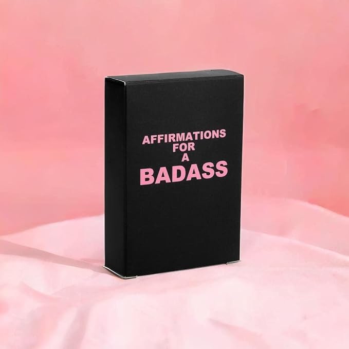 Badass Affirmation Cards - Daily Motivational and Inspirational Cards for Women
