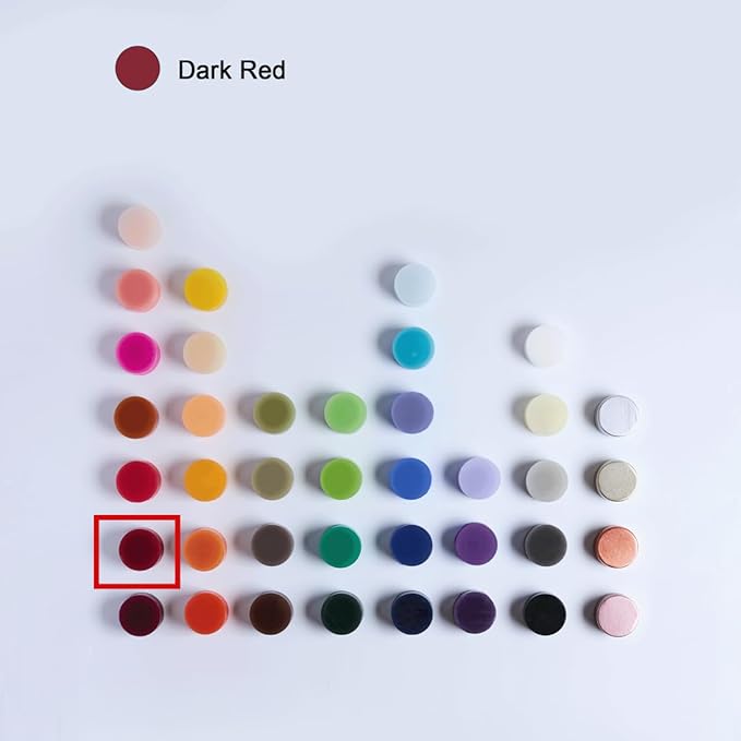 MOZEAL 3" x 6" Hand-Poured Unscented Candle,Dripless Pillar Candle Set of 3,Long Lasting Burning,Approx 120 Hours Burn Time,Rustic Country Style,for Wedding,Dinner,Christmas and Home Decor,Dark Red