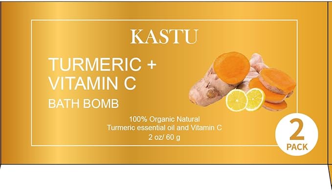 Bath Bombs Salt Balls,Turmeric Lemon Vitamin C Lemon Extract Essential Oils,Moisturizing Dry Skin,Fizzy Spa,Relaxation,Bubble Bath Bomb Gifts for Men Women