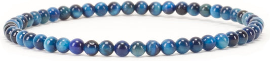 Cherry Tree Collection - Small, Medium, Large Sizes - Gemstone Beaded Bracelets For Women and Men - 4mm Round Beads