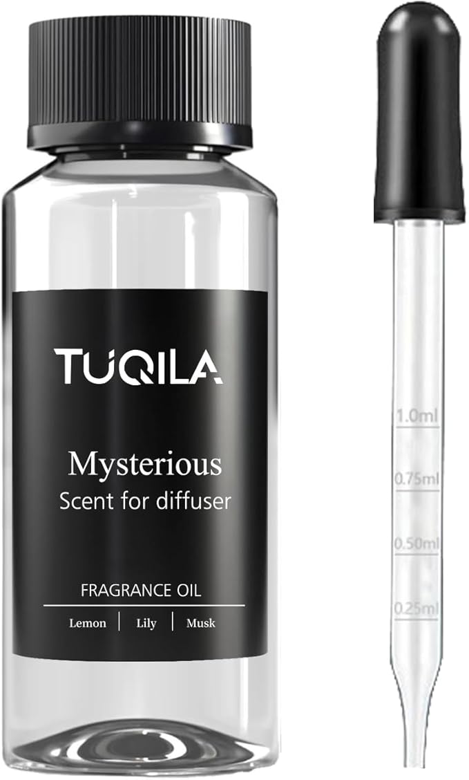 Hotel Waterless Diffuser Oil Mysterious, Essential Scent Oil Usage Cold Air Waterless Diffuser, Luxury Scents Oils Fragrance Bottle120 ML Home Natural Flavour