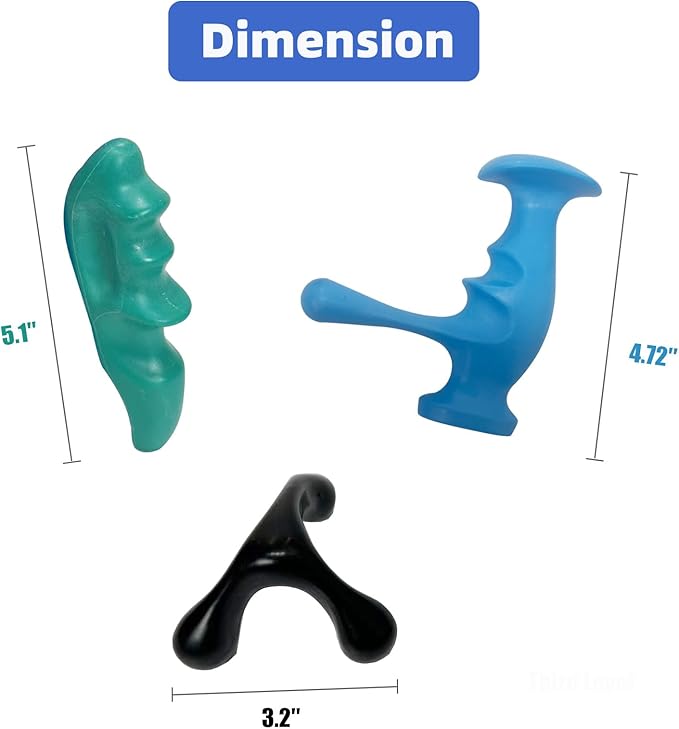 Trigger Point Massage Tool - Your Ultimate Thumb Saver for Full-Body Deep Tissue Massage and Stress Relief