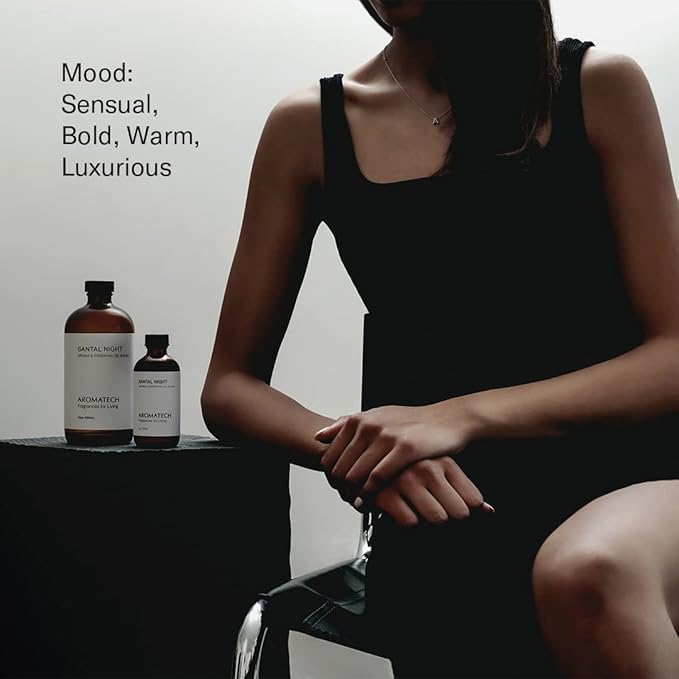 AromaTech Santal Night for Aroma Oil Scent Diffusers - 500 Milliliter