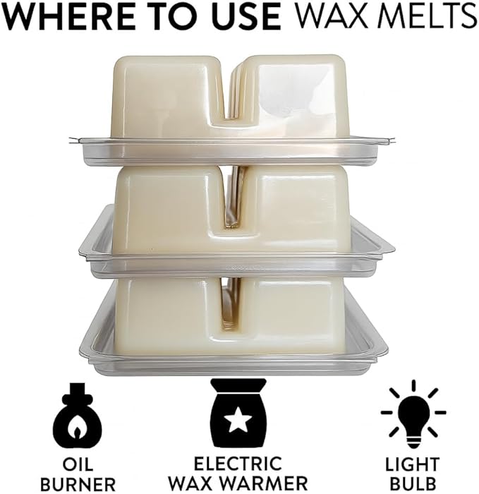 Black Cherry Merlot Wax Melts – Set of 3 (2.75 oz Each) – Hand Poured Soy Wax, Fruity Wine-Inspired Fragrance, Long Lasting & Gift-Ready