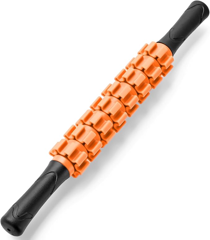 Muscle Roller Stick, Muscle Roller, Liposuction Massage Roller for Lymphatic Drainage, Massager Stick for Relief Muscle Soreness, Trigger Points, Help Exercise Runner Legs, Back Recovery