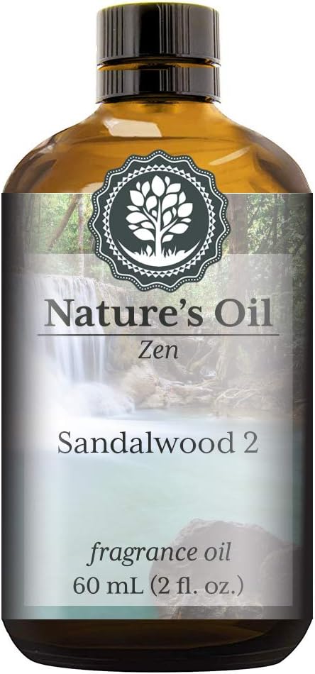 Sandalwood 2 Fragrance Oil (60ml) For Diffusers, Soap Making, Candles, Lotion, Home Scents, Linen Spray, Bath Bombs, Slime