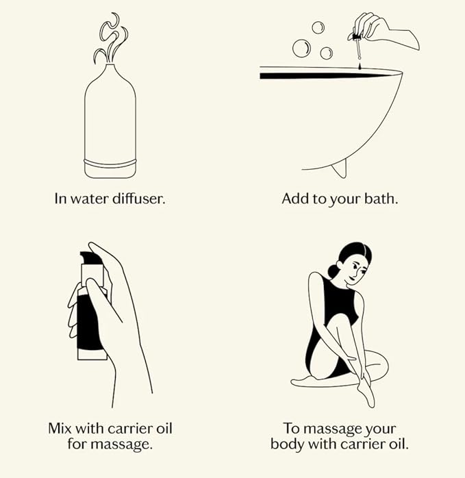 LIVEDROPS 24/7 Relaxed Lavender Essential Oil, Natural Vegan Aromatherapy for Diffuser or Diluted Skin Use, Calming Floral Herb Scent, Made in France, Bottled in USA, Clinically Tested, 10ml