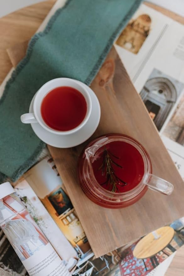 Denise's Fine Tea, USDA Organic, Berry Berry, Herb and Fruit Tea, Caffeine-Free, Loose Leaf (100g)