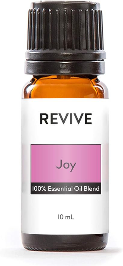 Joy Essential Oil Blend by Revive Essential Oils - 100% Pure Therapeutic Grade, for Diffuser, Humidifier, Massage, Aromatherapy, Skin & Hair Care