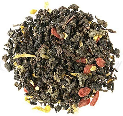 Denise's Fine Tea, USDA Organic, Oolong Goji Berry, Flavoured Oolong Tea, Loose Leaf (100g)
