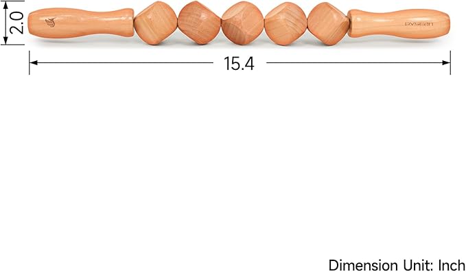 Wooden Massage Rollers Multifunctional 5 Cubic Massager for Body Contouring Lymphatic Drainage for Waist and Thighs Muscle Tension Relief for Both Men and Women