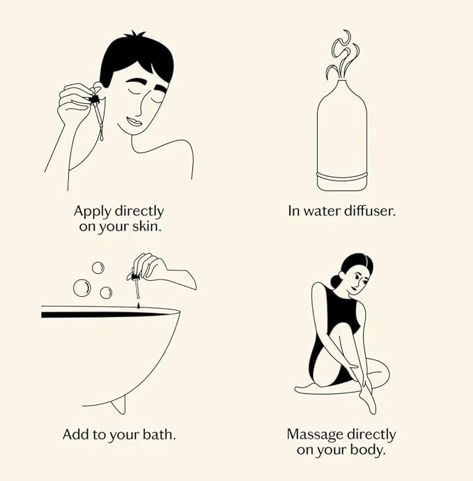 Livedrops 24/7 Confident Essential Oil Blend 10ml | Rose Damascena, Pink Pepper & Blackcurrant Bud Oil | Natural Vegan Aromatherapy | Skin & Diffuser Use | Crafted in France | Clinically Tested