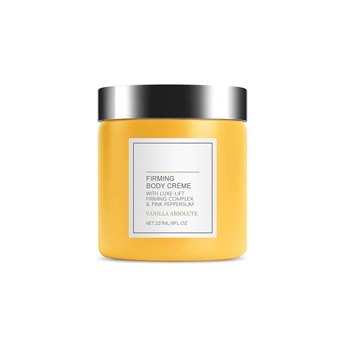 Champagne Lift Firming Body Cream, with Pink Pepperslim for Nourishes Skin Lift Firming Hydrating Cream (Vanilla)