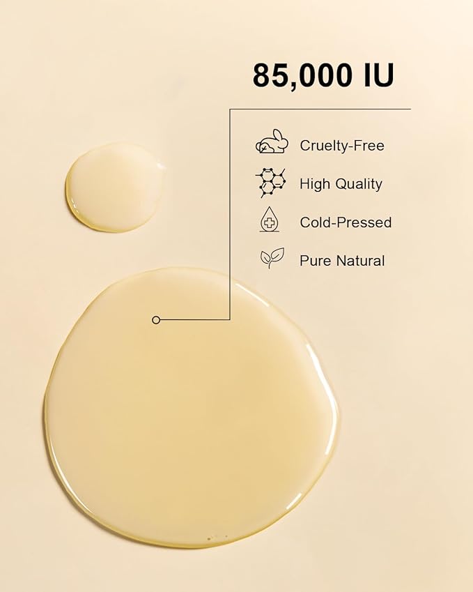 Vitamin E Oil 16 Fl Oz Organic Vitamin E Oil for Skin 85,000 IU Bulk Vitamine oils for Scars Hair,Face,Nail,Cold Pressed Hexane Free Formula Liquid Perfect Scalp Care Bath and Body oils