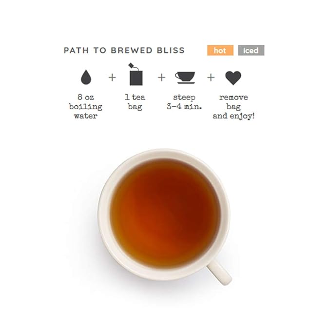 Good Earth Organic Herbal Tea, Sweet & Spicy, Caffeine Free, 18 Count (Pack of 6)