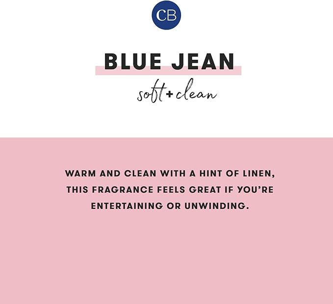 Capri Blue Room Spray - Blue Jean Air Freshener Spray with Notes of Bergamot, White Flowers, Musk and Patchouli - Air Fresheners for Home - Linen Room Scents (3.5 oz)