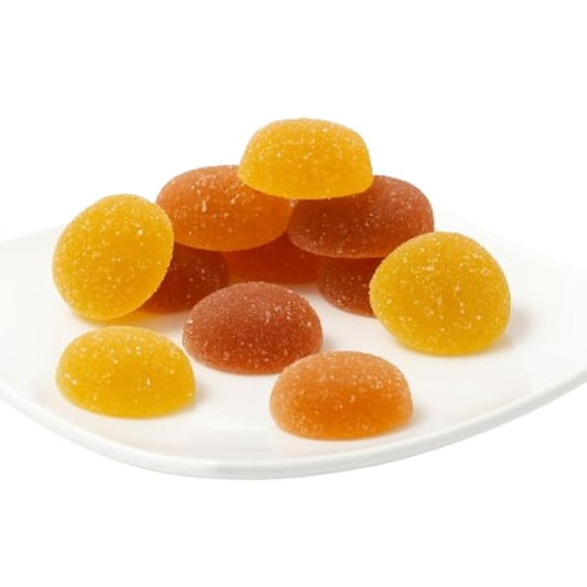 Andy Anand Chocolatier Pâtes de Fruits - Gluten Free French Fruit Jellies, Flown Fresh from France Mix of Natural Assorted Flavors, Guilt Free Indulgence with No Artificial Additives (24 Pcs, 8 Oz)