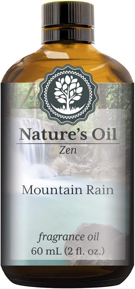 Mountain Rain Fragrance Oil (60ml) For Diffusers, Soap Making, Candles, Lotion, Home Scents, Linen Spray, Bath Bombs, Slime