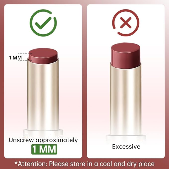 CATKIN Glossy Lip Balm Ultra Hydating Glow Lip Tinted Jelly Plumping Melting Balm Shea Butter Repair Soothing For Dry Lips 0.12 oz C08 MAPLE