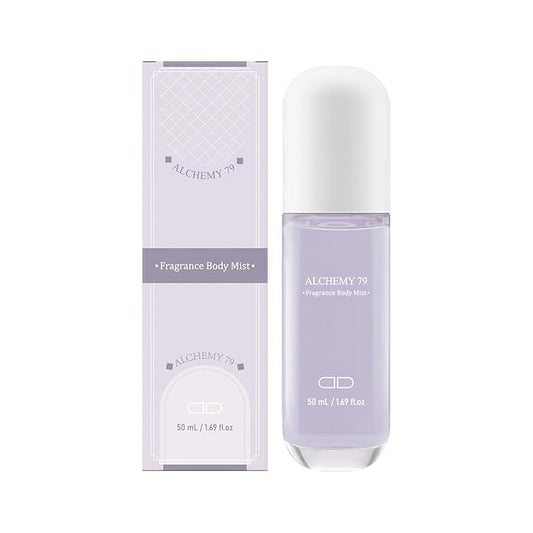 Body Mist Spray – Citrus & Floral Fragrance for Women – Daily Shower Mist & Refreshing Scent – 50ml Travel Size (ALCHEMY 79)