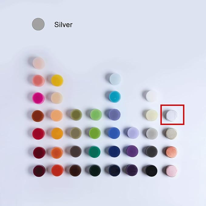 MOZEAL 3" x 6" Hand-Poured Unscented Candle,Dripless Pillar Candle Set of 3,Long Lasting Burning,Approx 120 Hours Burn Time,Rustic Country Style,for Wedding,Dinner,Christmas and Home Decor,Silver