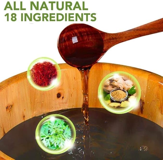 20Pcs Herbal Cleansing Foot Soak Beads，Body Foot Soak, Foot Cleaning Soak Beads, Home Herbal Foot Massage Beads(2Pack/20 Pcs)