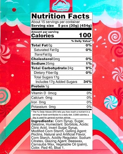 Halloween Gummy Brain Candy - Fruity Flavored Brain Gummies, by Queen City Candy Cave (1 Pound)