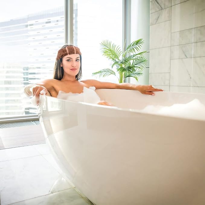 4 Pack Microfiber Towel Headbands for Washing Face, Spa & Skincare for Women (Coffee, Flesh Pink, Grey, Bright Red)