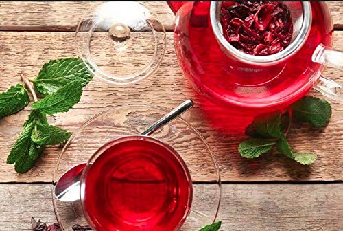 Denise's Fine Tea, USDA Organic, Pure Hibiscus, Herbal Tea, Caffeine-Free, Loose Leaf (100g)