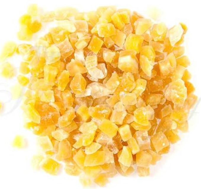 Denise's Fine Tea, Air Dried Mango Pieces, Herbal Tea, Caffeine-Free Fruit, Loose, Kosher, Vegan (100g)