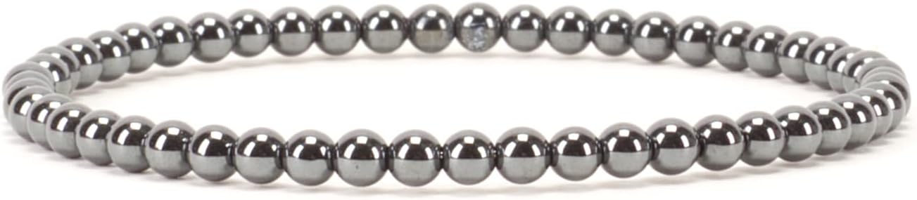 Cherry Tree Collection - Small, Medium, Large Sizes - Gemstone Beaded Bracelets For Women and Men - 4mm Round Beads