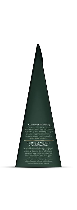 Luxmi Estates Citrus Sky Green Tea 25 Tea Bags (50g) Pack | Certified Organic Darjeeling Green Tea