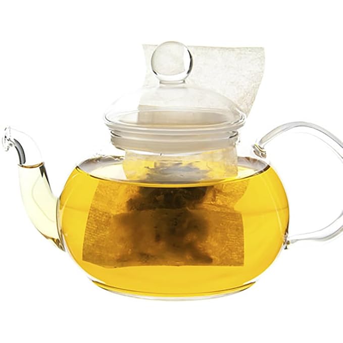 Earl Grey Loose Leaf Green Tea Pouches - 4oz | Natural Bergamot Flavor | Ceylon Gunpowder Tea Blend | Aromatic & Smooth | Hot or Iced Tea Brewing | Caffeine Moderate