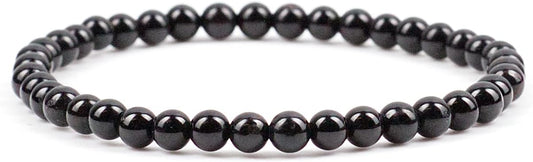 Cherry Tree Collection - Small, Medium, Large Sizes - Gemstone Beaded Bracelets For Women and Men - 4mm Round Beads