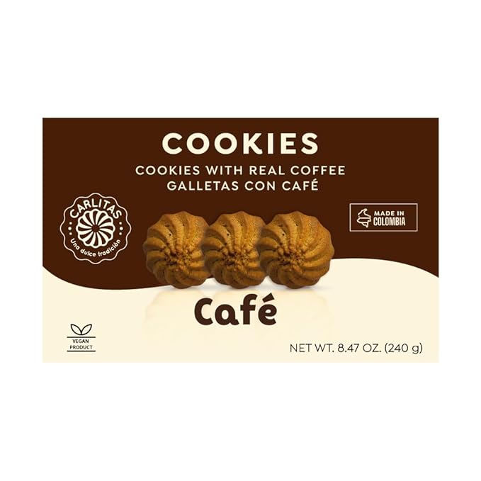 Carlitas Cookies Cafe Flavored 8.47 oz