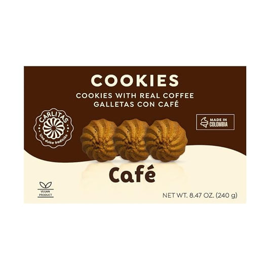 Carlitas Cookies Cafe Flavored 8.47 oz
