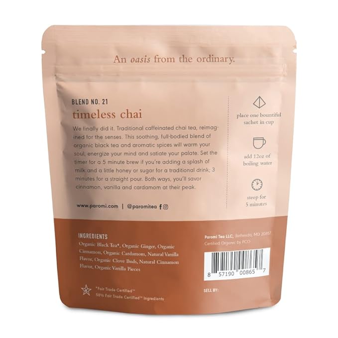 Paromi Herbal Tea (Timeless Chai)