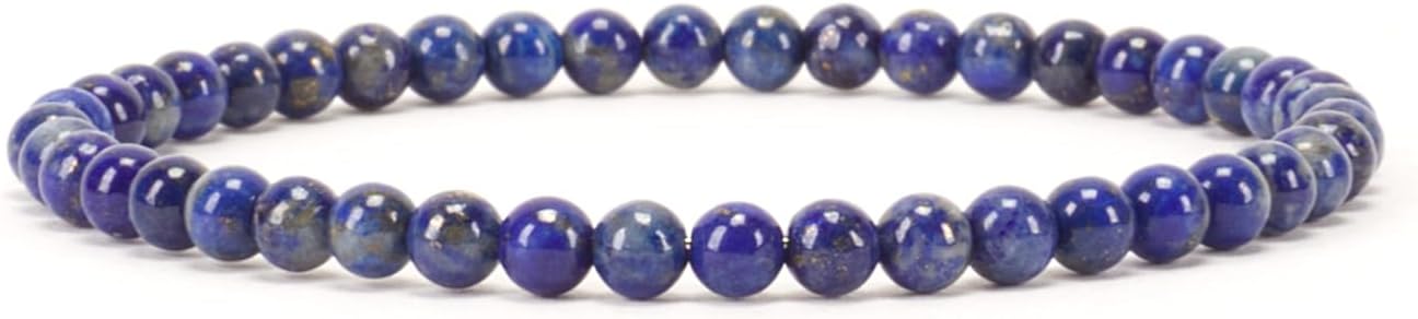 Cherry Tree Collection - Small, Medium, Large Sizes - Gemstone Beaded Bracelets For Women and Men - 4mm Round Beads