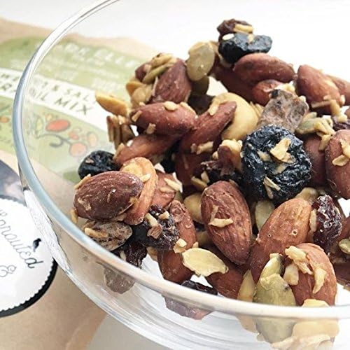 Lark Ellen Farm Sweet and Salty Nut and Seed Trail Mix, Gluten Free Trail Mix Bags, Grain Free Healthy Snacks, Certified Organic, Non-GMO, Paleo, Vegan 8oz, 6 pack