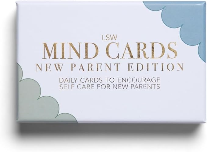 Mind Cards for New Parents 45 Cards for Daily Emotional Support for New Moms and Dads Mindfulness Exercises & Self Care