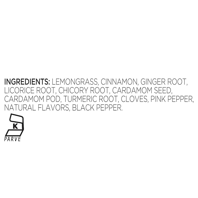 Tea Forte Turmeric Chai Premium Loose Leaf Caffeine-Free Herbal Tea Blend Canister, Makes 35-50 Cups