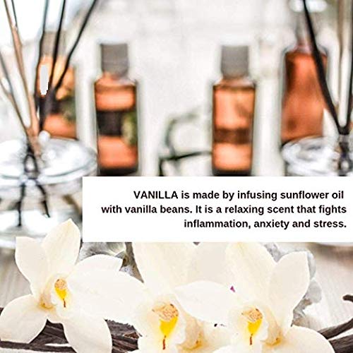 Woolzies Vanilla Essential Oil - Aromatherapy Oil for Diffuser, Home & Topical Use | 100% Pure Natural Blend of Vanilla Oil | Therapeutic Grade, Massage Oil | 1oz