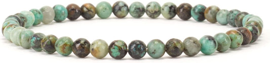 Cherry Tree Collection - Small, Medium, Large Sizes - Gemstone Beaded Bracelets For Women and Men - 4mm Round Beads