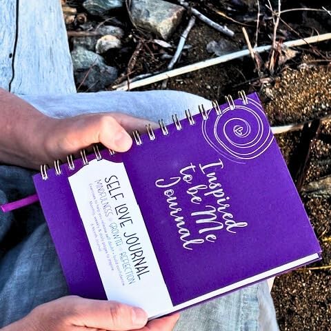Journals for Women - Inspired to Be Me Journal -Self Care Gifts for Women - Journal with Weekly Intention & Reflection Pages - Gift for Women's Personal Growth & Healing Journey - Includes Inspirational Poem