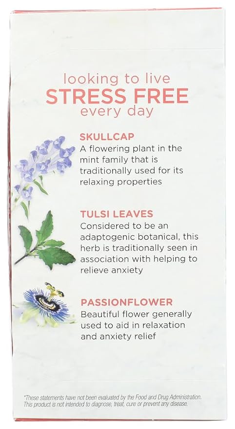 Bigelow RCB01027 Benefits Decaf Rose Mint Tea Bags, 18/Box