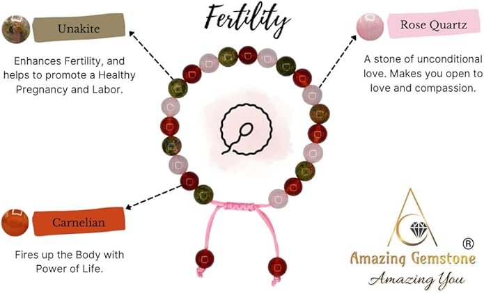 Natural Healing Crystal Bracelet for Women - Mens Bracelet Energy Balancing Gemstones Set - Adjustable Stone Bead Bracelet for Men and Women - Chakra Crystal Therapy Accessory, Meditation