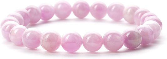 Cherry Tree Collection - Small, Medium, Large Sizes - Gemstone Beaded Bracelets For Women and Men - 8mm Round Beads