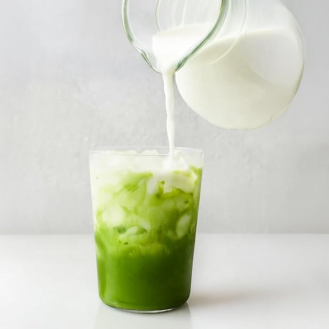 Iyemon Premium Uji Matcha Green Tea Latte Powder, 120g, From Kyoto Japan