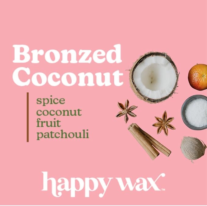 Happy Wax Summer Scented Soy Wax Melts (8oz Pouch) (Bronzed Coconut)