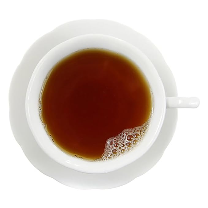 China Keemun Panda Black Tea | Loose Leaf Pouches | 4oz | Winey Fruity Flavor | Medium Caffeine | Smooth Taste with Depth | Traditional Congou-Style Chinese Black Tea from Qimen County